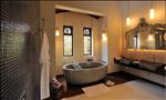 stunning bathrooms at reef villa